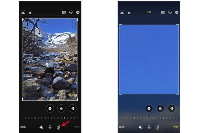光村镇苹果手机维修分享iPhone手机如何使用裁剪功能隐藏照片 